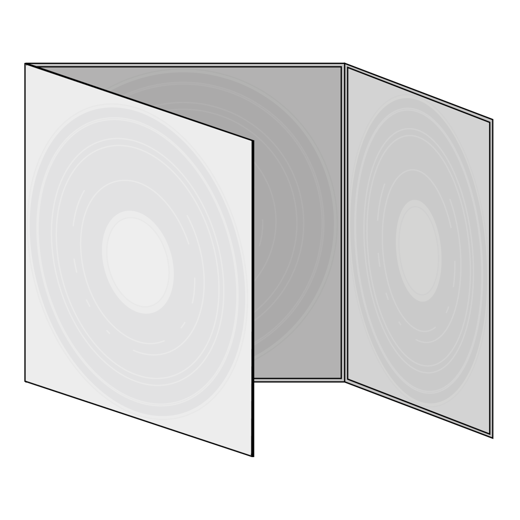 Trifold borító