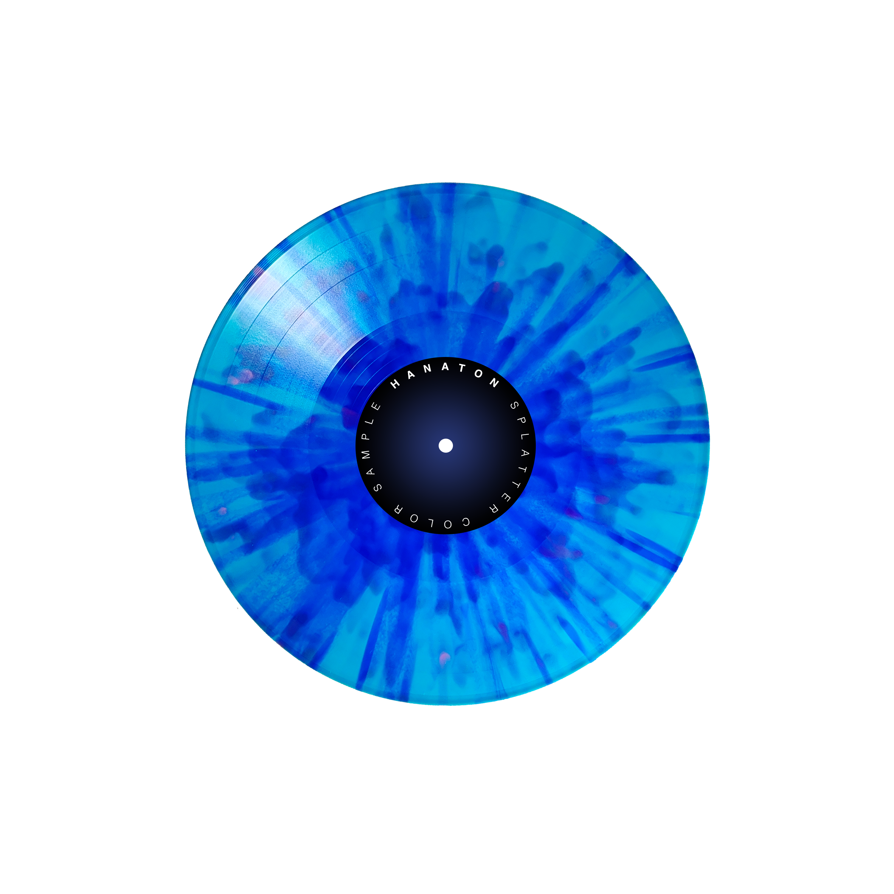 Blue Frost Blossom · splatter