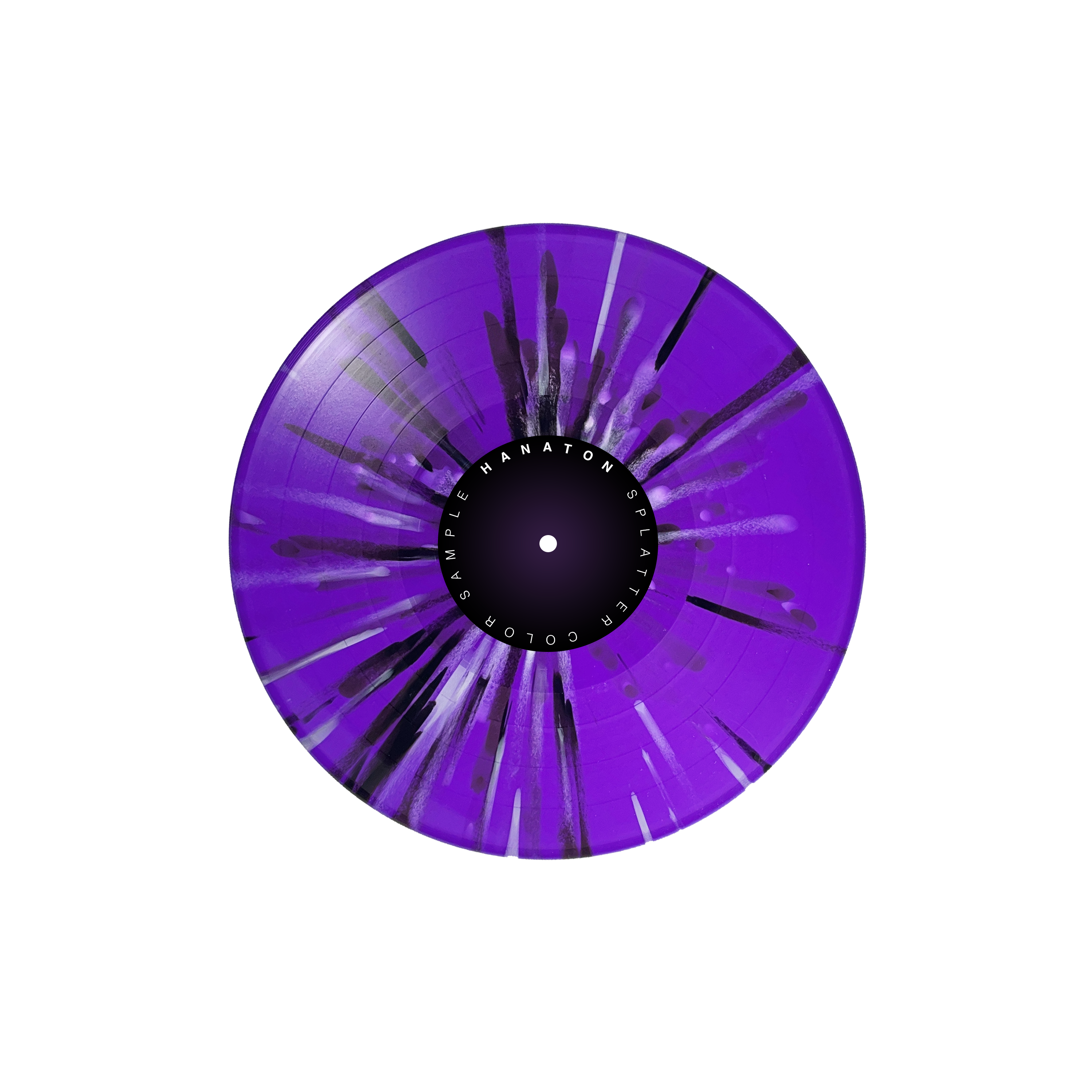 Cosmic Purple Nebula · splatter